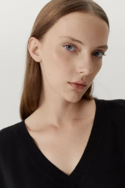 V-neck Oversize in Lana Ultrasoft