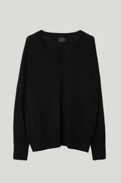 V-neck Oversize in Lana Ultrasoft